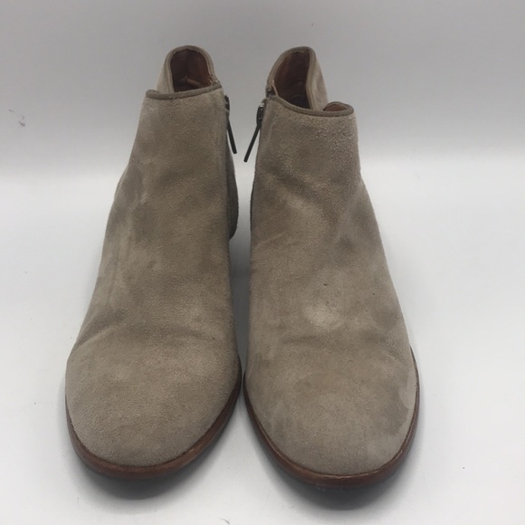 Sam Edelman Suede Ankle Booties Size 8 - Picture 2 of 9